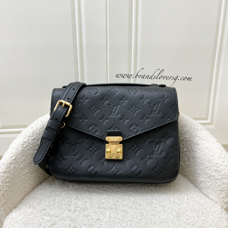 Louis vuitton pochette metis noir best sale