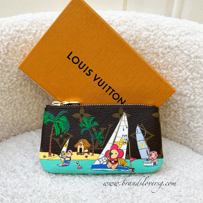 LV Key Pouch Christmas 2023 Vivienne Sailing and GHW