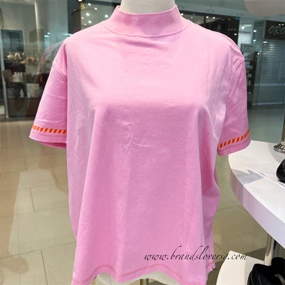 Hermes T-shirt in Pink Cotton