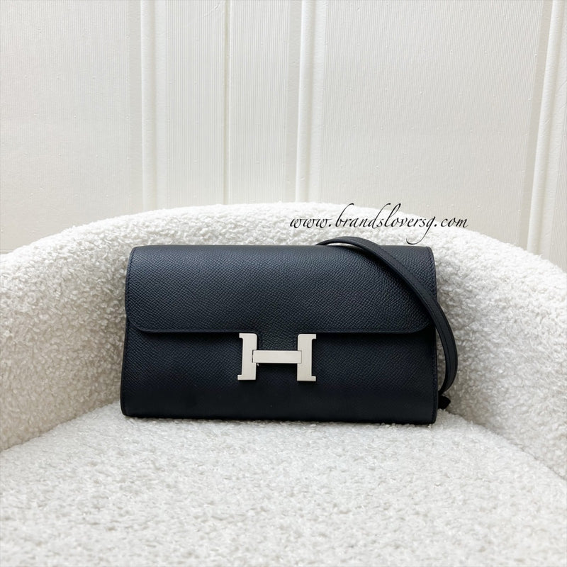 Hermes Constance to Go WOC in Noir Black Epsom Leather and PHW