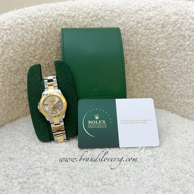 Rolex Oyster Perpetual Yacht Master Watch 29mm in Oystersteel and Yellow Gold (169623)