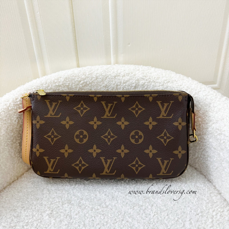 LV Pochette Accessoires in Monogram Canvas and GHW