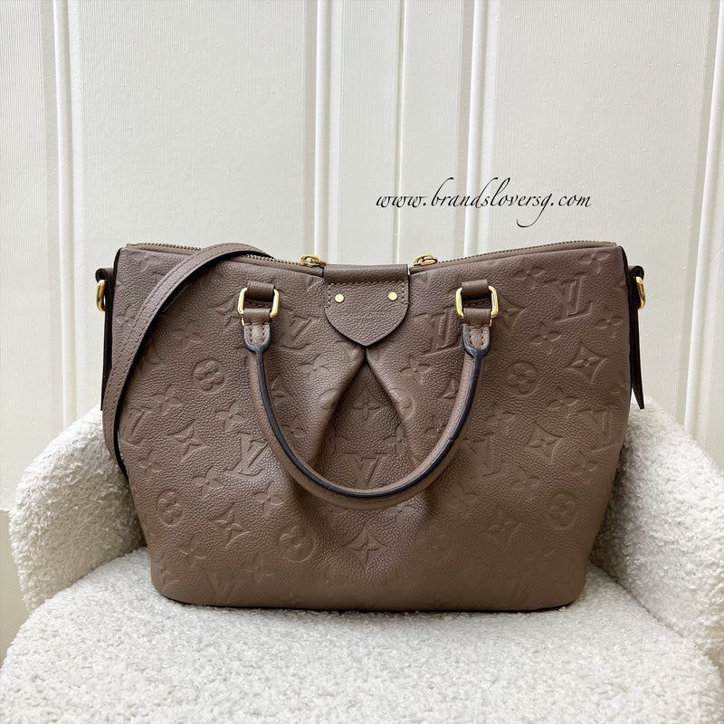 LV Mazarine in Tourterelle Empreinte Leather and GHW