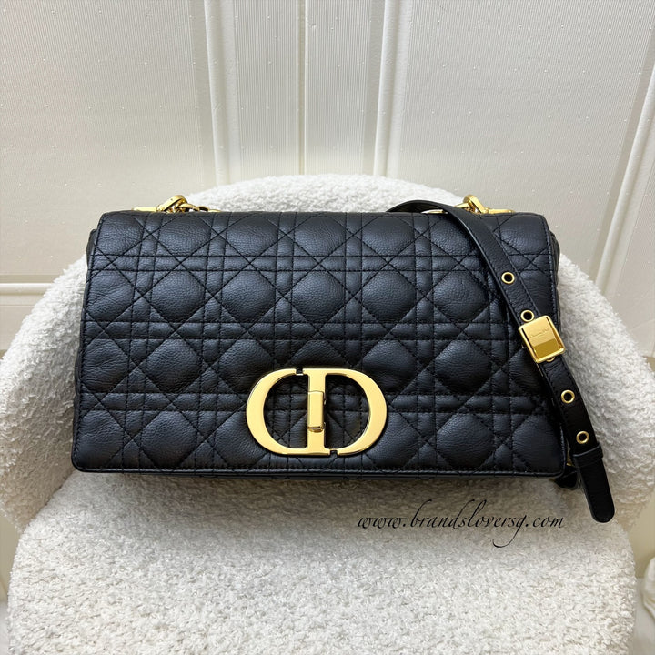 Dior Caro バッグ スモール カーフスキン ブラック DIOR | Dior Caro バッグ ミディアム カナージュ カーフスキン