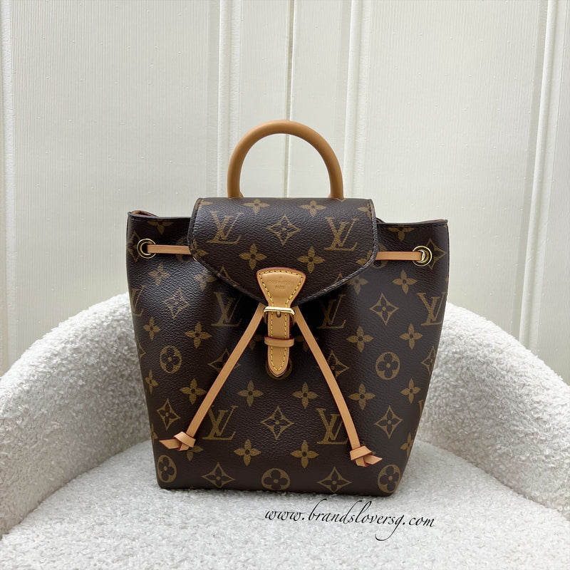 LV Montsouris BB Backpack in Monogram Canvas GHW