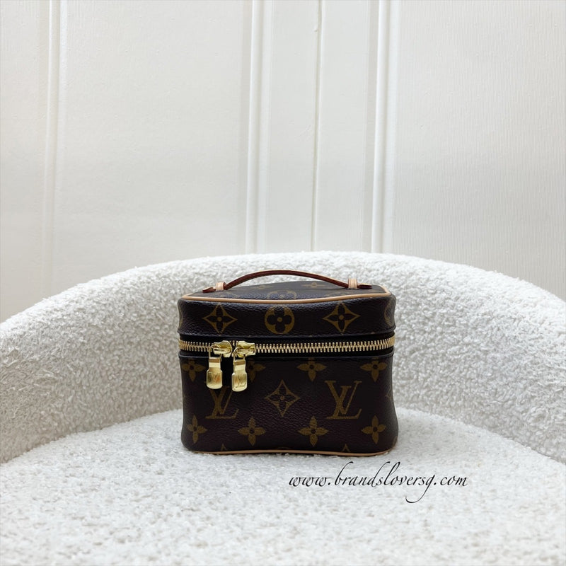 LV Nice Nano in Monogram Canvas and GHW