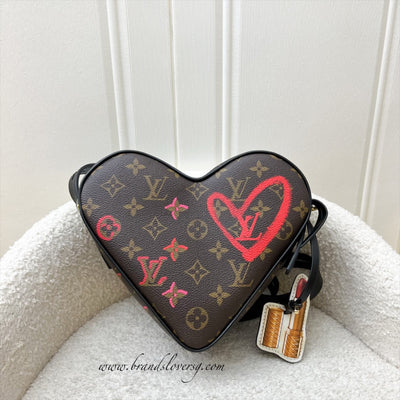 LV Limited Edition Coeur Heart Bag Fall in Love Monogram Canvas and GHW (Model: M45890)