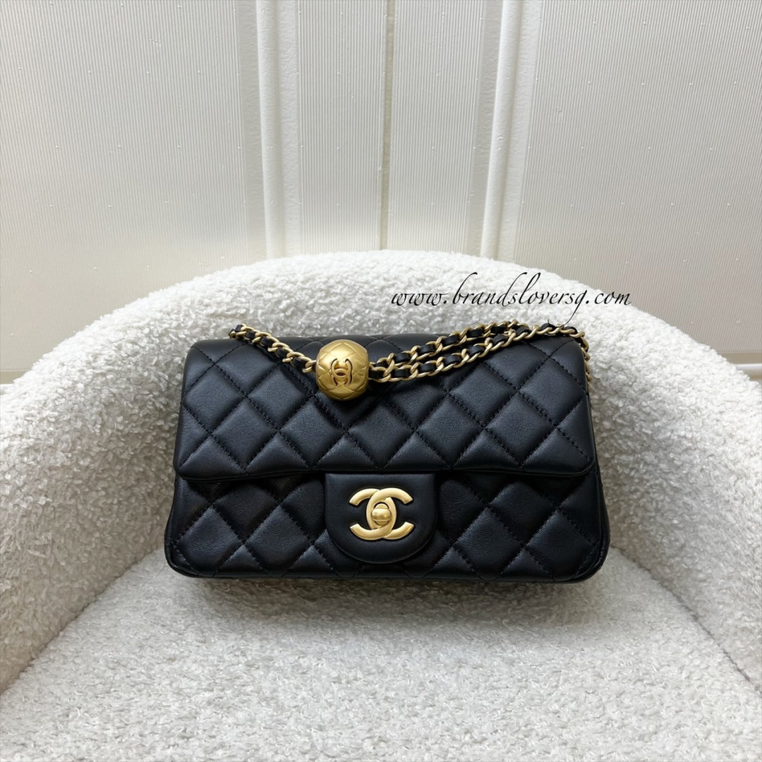 Mini Bag Chanel Pearl Crush Bag Price NWT CHANEL Black Mini Square