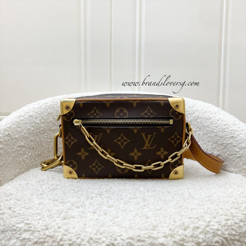 LV Mini Soft Trunk Bag in Monogram Canvas and GHW