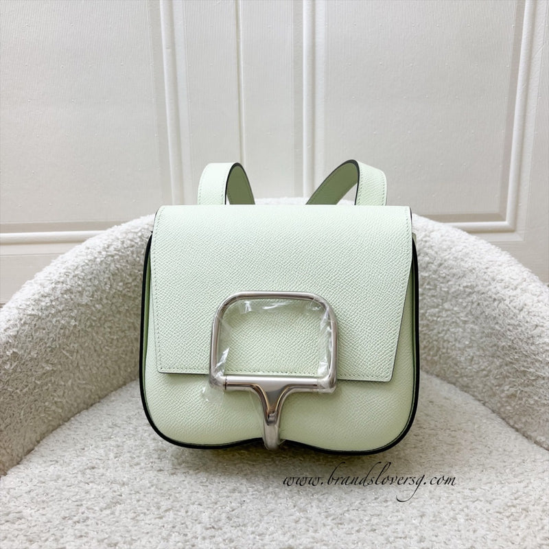 Hermes Della Cavalleria Mini Bag in Vert Fizz Epsom Leather and PHW