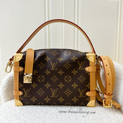 LV Side Trunk Bag in Monogram Canvas GHW