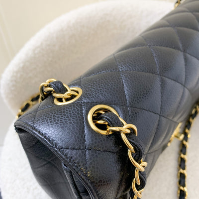 Chanel Jumbo Classic Flap CF in Black Caviar and GHW