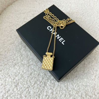 Chanel 20A Perfume Bottle Necklace AGHW