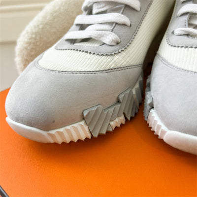 Hermes Bouncing Sneaker in Grey Sz 39.5