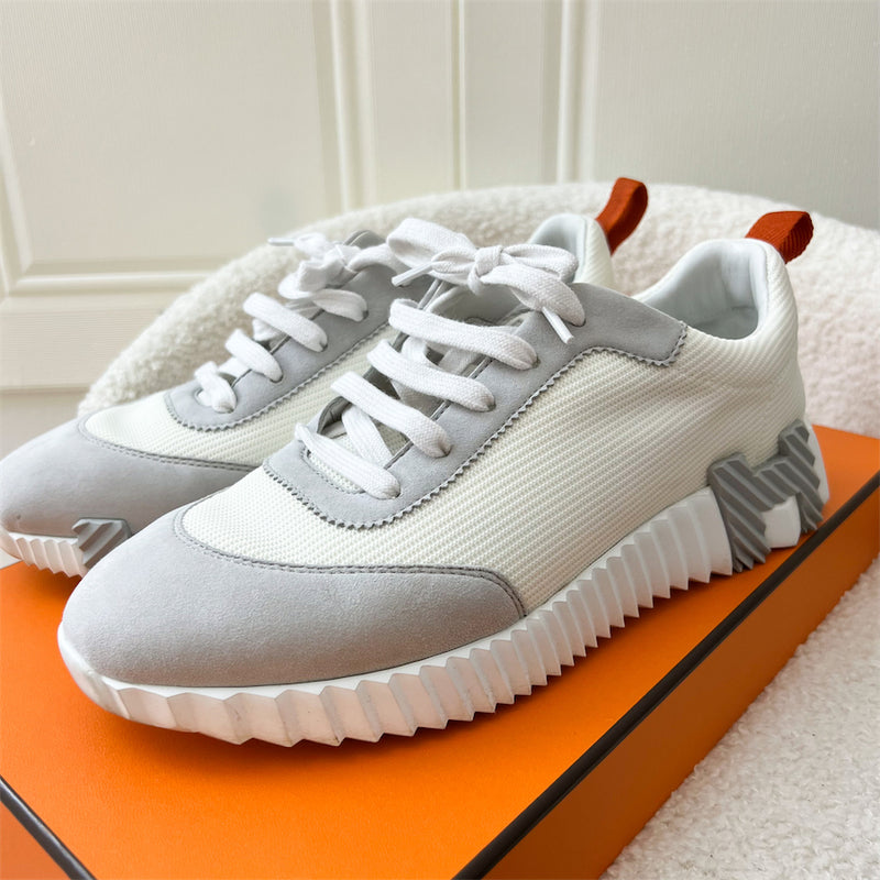 Hermes Bouncing Sneaker in Grey Sz 39.5