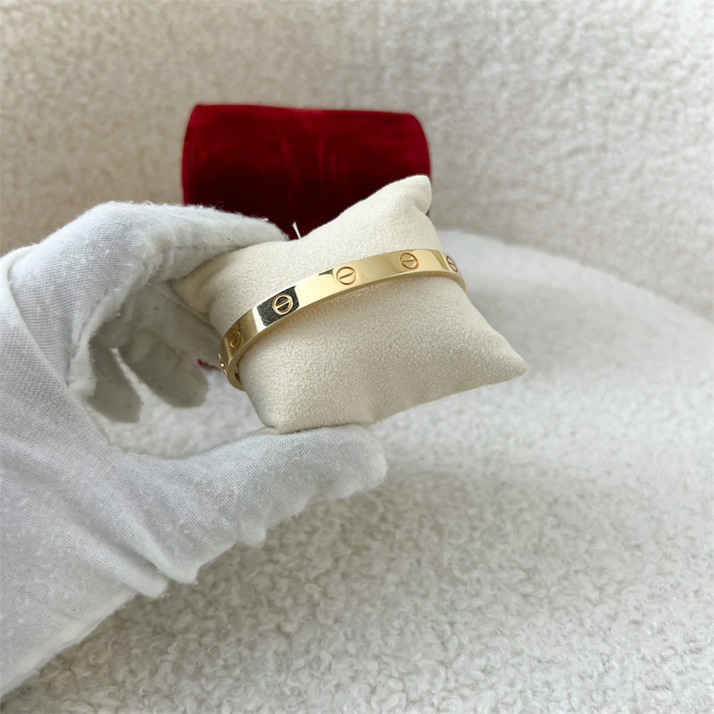 Cartier Love Bracelet in 18K Pink Gold Size 17