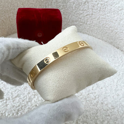 Cartier Love Bracelet in 18K Pink Gold Size 17