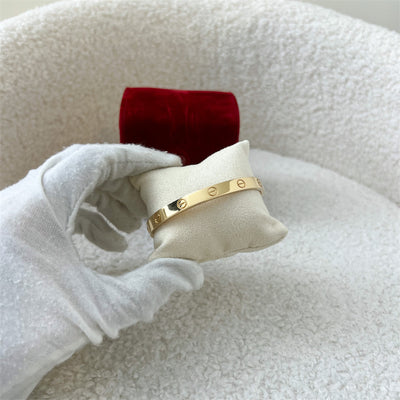 Cartier Love Bracelet in 18K Pink Gold Size 17