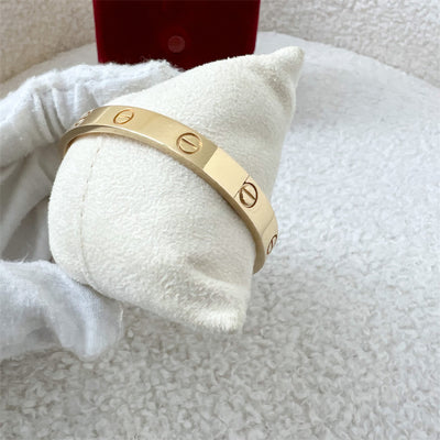 Cartier Love Bracelet in 18K Pink Gold Size 17