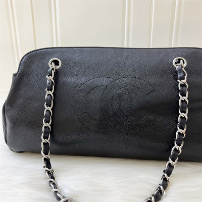 Chanel Timeless CC Bowling Bag in Black Caviar SHW