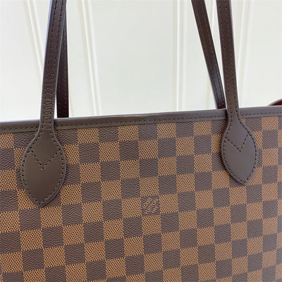 LV Neverfull MM in Damier Ebene Canvas and GHW