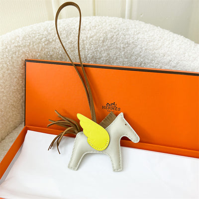 Hermes Rodeo Pegasus in Crate/Chai/Lime