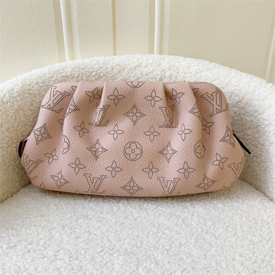 LV Scala Mini Bag in Magnolia Pink Mahina Calf Leather and SHW