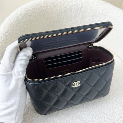 Chanel 22S Small Vanity in Black Caviar LGHW