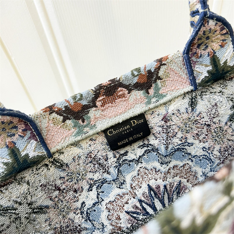 Dior Large Book Tote in KaleiDiorscopic Canvas Embroidery