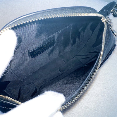 Chanel Bum Bag in Black Lambskin LGHW