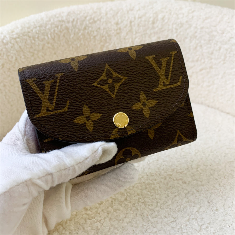 ❣️BNIB❣️Louis Vuitton Rosalie Coin Purse Monogram w Fuchsia Interior