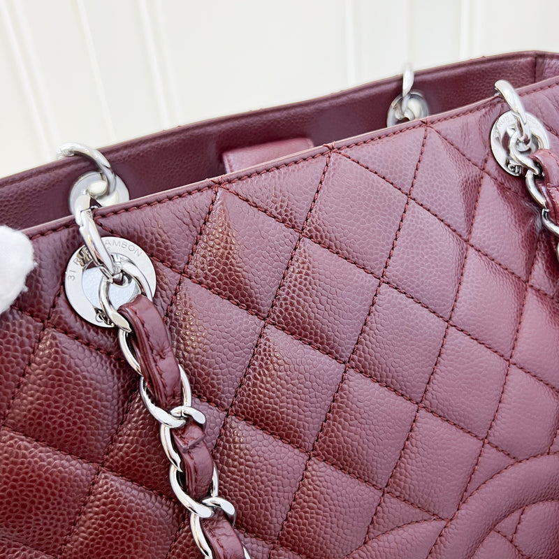 Chanel PST XL in Dark Red Caviar and SHW