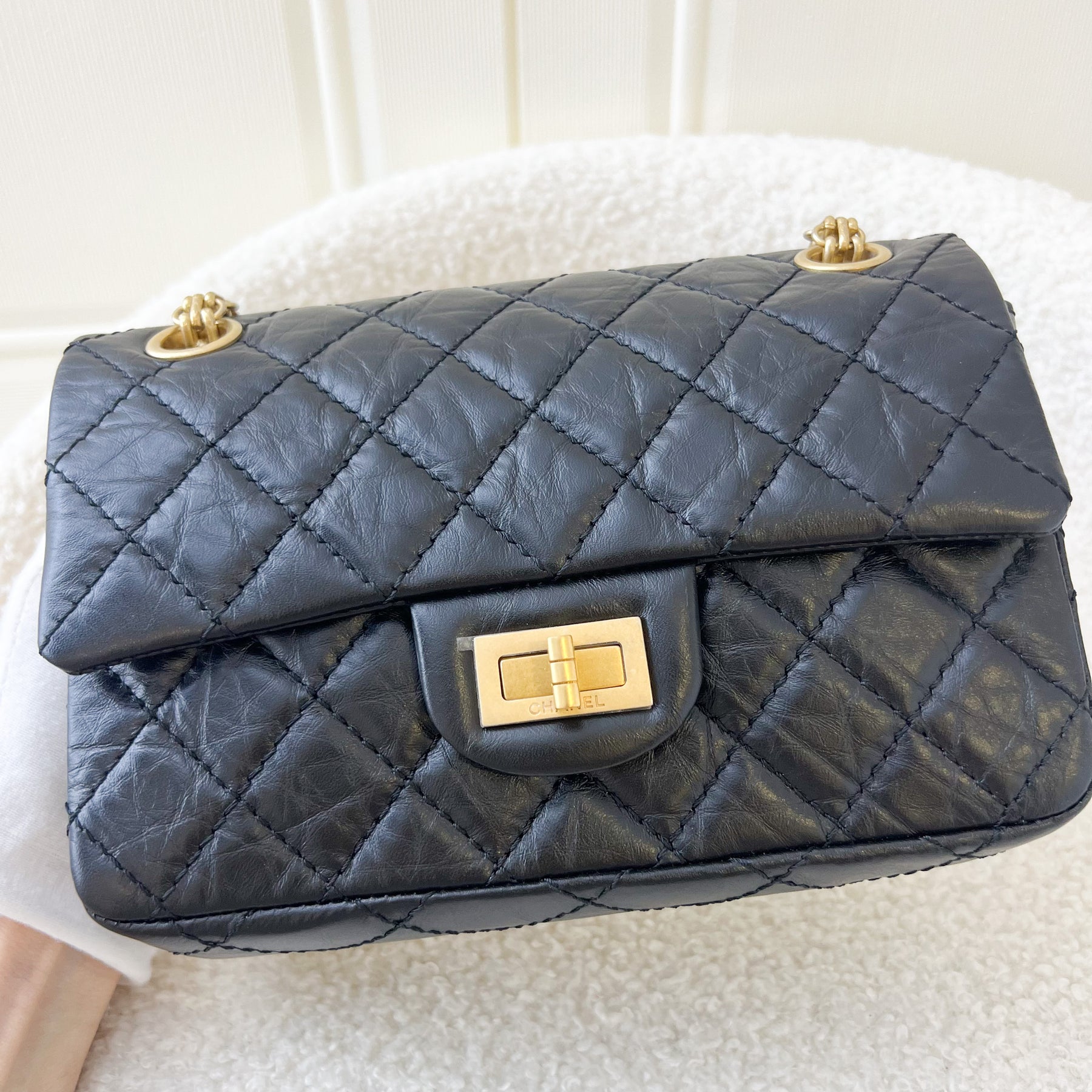 Chanel Patent Quilted Mini Flap Bag  Vivrelle
