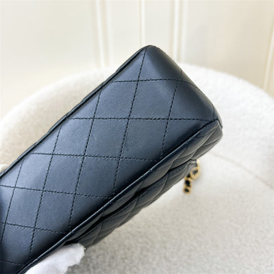*Reserved* Chanel Small CF Classic Flap in Black Lambskin GHW