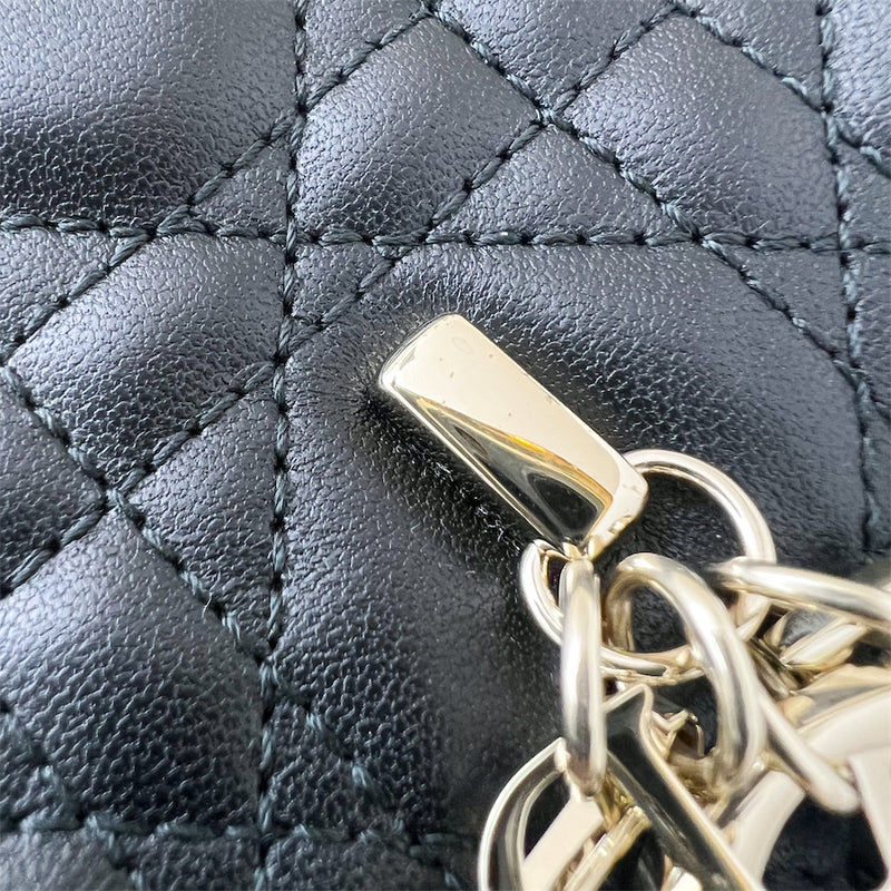 Dior Miss Dior Mini Bag in Black Cannage Lambskin LGHW