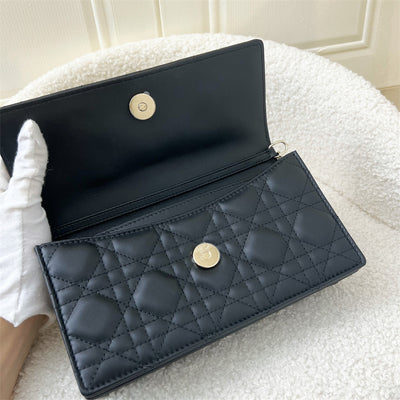 Dior Miss Dior Mini Bag in Black Cannage Lambskin LGHW