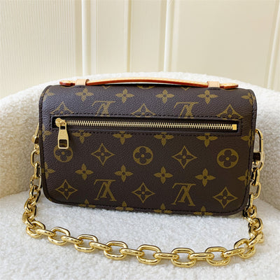 LV Pochette Metis East West in Monogram Canvas GHW