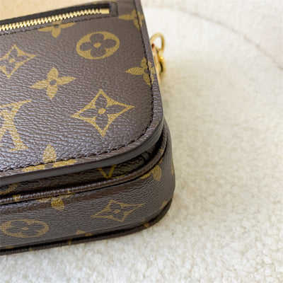 LV Pochette Metis East West in Monogram Canvas GHW