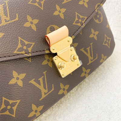 LV Pochette Metis East West in Monogram Canvas GHW