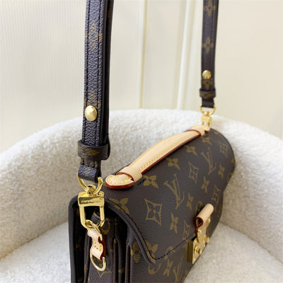 LV Pochette Metis East West in Monogram Canvas GHW