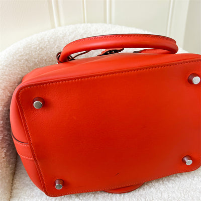 Hermes Toolbox 20 in Capucine Swift Leather PHW