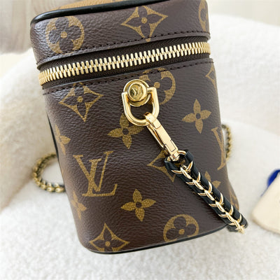 LV Vanity PM in Monogram Canvas and Black Trim