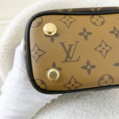 LV Vanity PM in Monogram Canvas and Black Trim