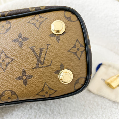 LV Vanity PM in Monogram Canvas and Black Trim