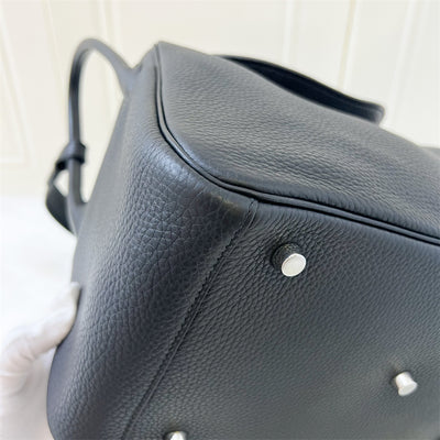 Hermes Lindy 30 in Black Clemence Leather PHW