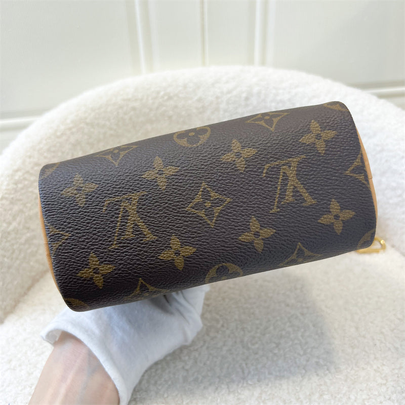 LV Nano Speedy in Monogram Canvas GHW