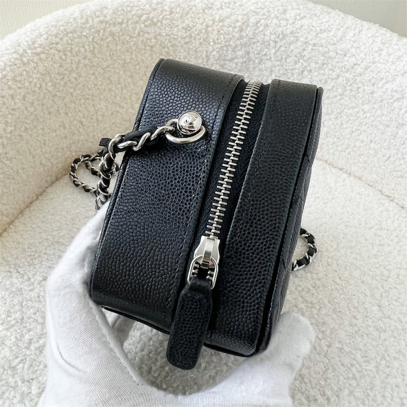 Chanel Mini Camera Bag in Black Caviar SHW