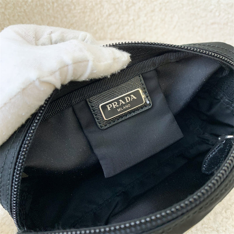 Prada Necessaire Pouch in Black Nylon