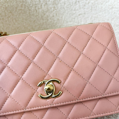 Chanel 20S Pink Trendy CC Wallet on Chain LGHW