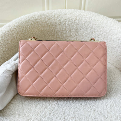 Chanel 20S Pink Trendy CC Wallet on Chain LGHW